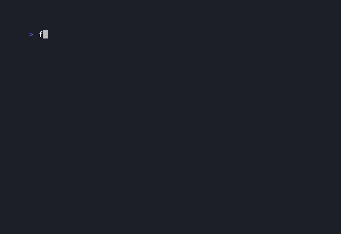 List (fuzzy filter) preview